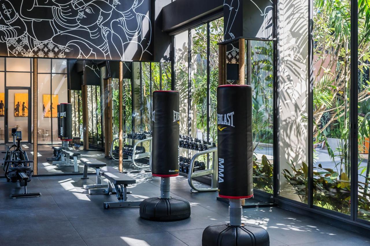 Divalux Resort & Spa Bangkok, Suvarnabhumi Airport-Free Shuttle Eksteriør bilde The gym at the hotel