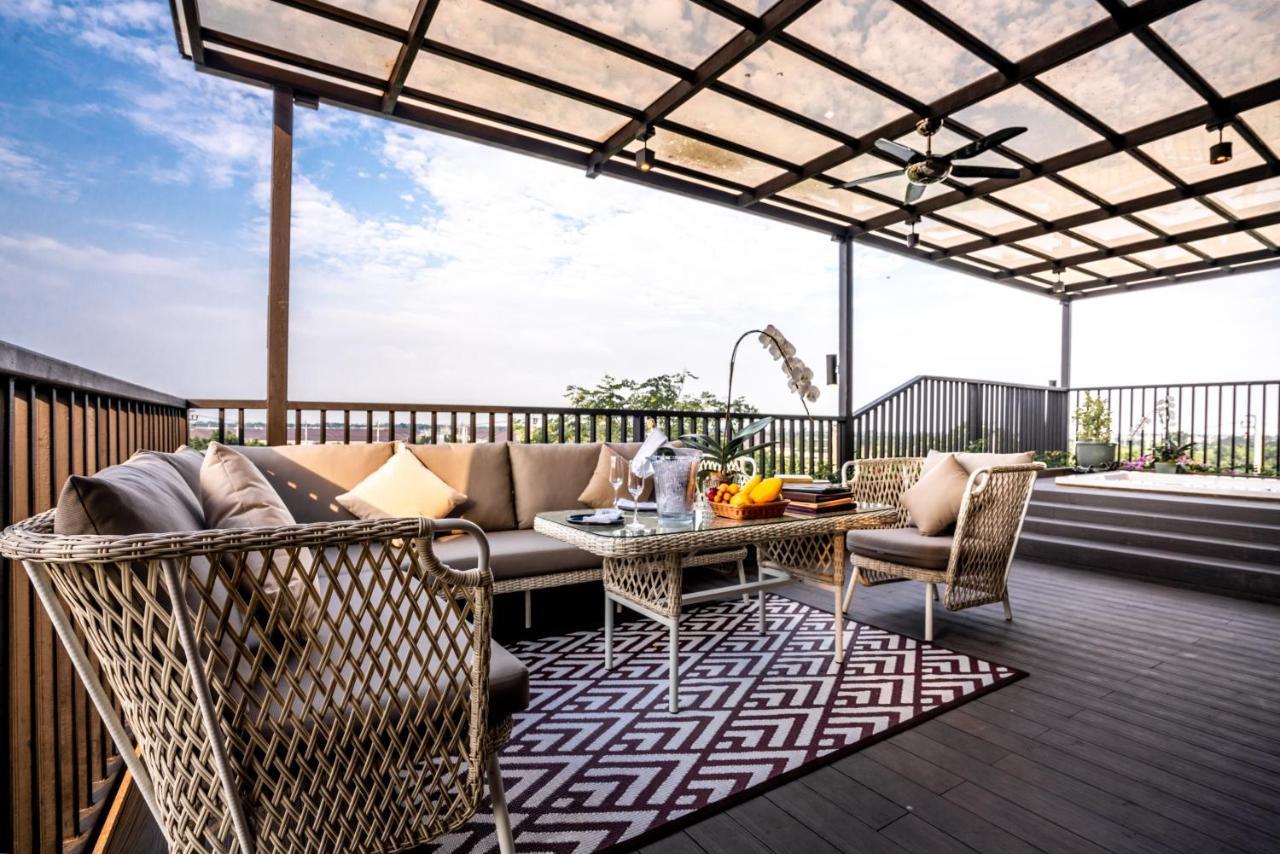 Divalux Resort & Spa Bangkok, Suvarnabhumi Airport-Free Shuttle Eksteriør bilde Sky Garden